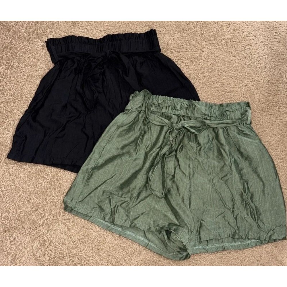 2 Pack - High Waist Tie Belt